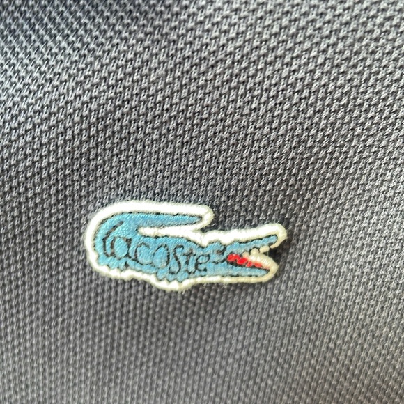 LACOSTE  for J. Crew XXS women’s navy polo beautiful - Picture 3 of 4